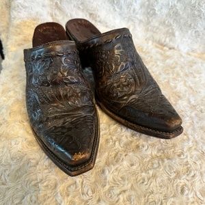 Old gringo boot foot clog. 8 1/2B